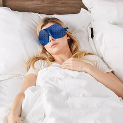 40 Blinks Sleep Mask - PNW Black Dots