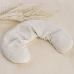 Hot/Cold Linen Neck Wrap - Cream