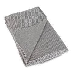 Blanket Scarf - Gray Stripe